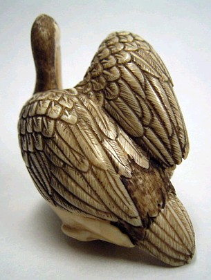 японская нецке из слоновой кости