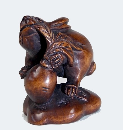 японская нэцкэ ЗАЯЦ