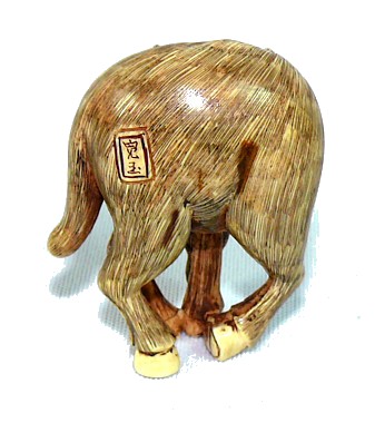 антикварная нэцкэ Олень