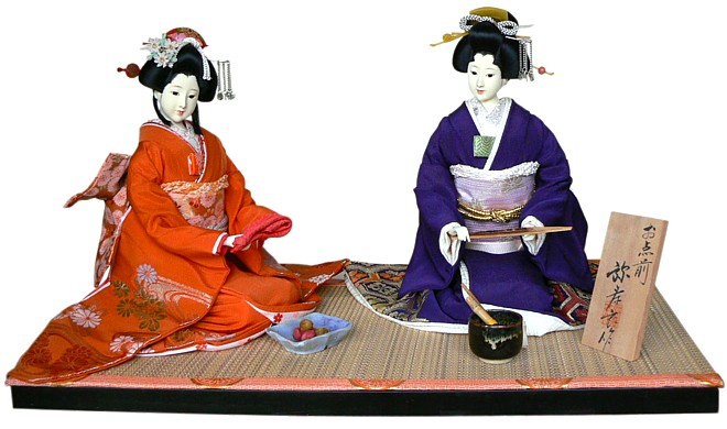 чайная церемония, японская интерьерная композиция, 1960-е гг.