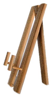 подставка из бамбука для японского веера