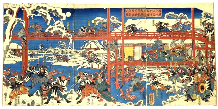 японская гравюра Утагава Куниёши (1798-1861)