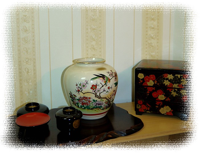 японская ваза мастерских Кутани, 1950-е гг.