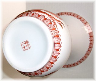 японская фарфоровая ваза , Арита, 1910-е гг.