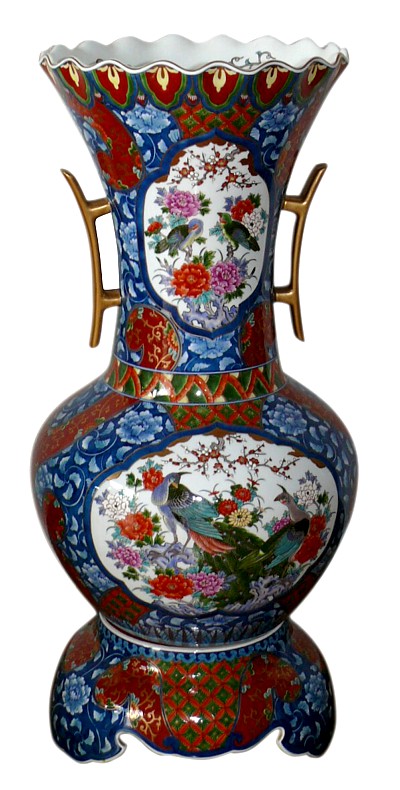 японская напольная ваза Арита, 1920-30-е гг.