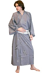мужской халат-кимоно большого размера