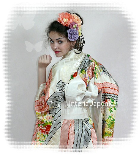японский пояс оби для женского кимоно