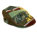 кепка с вышивкой в японском стиле