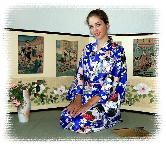 японское кимоно