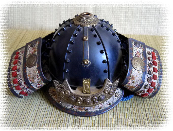самурайский шлем КАБУТО/ Hoshi Bachi Do Maru kabuto