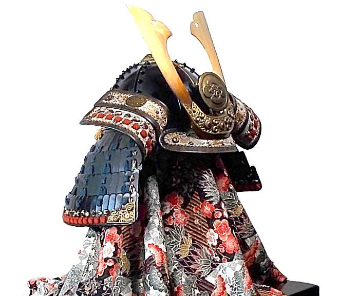 самурайский шлем КАБУТО в стиле хоши бачи, конец Эдо