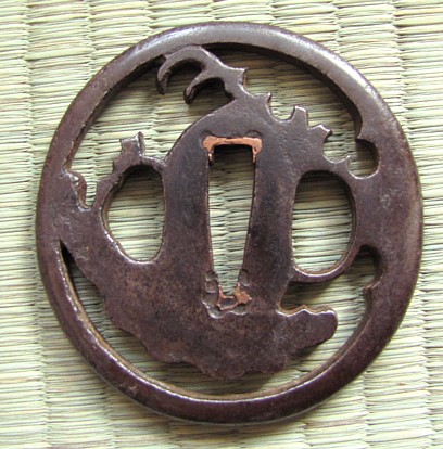 японское оружие, гарда меча