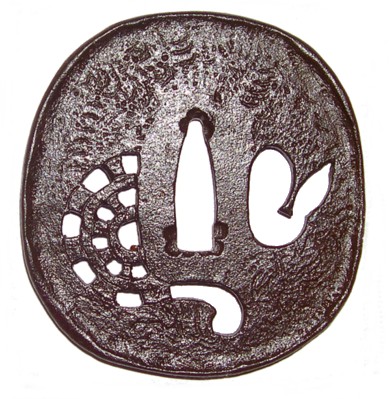 гарда японского меча цуба