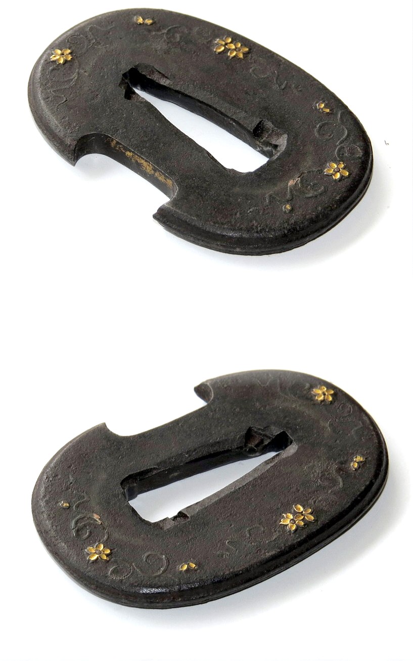 зоган - техника украшения японского меча