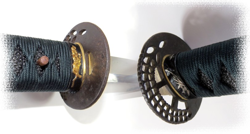 цуба антикварные японские мечи