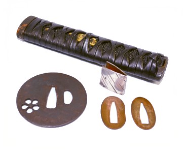 цуба и рукоять