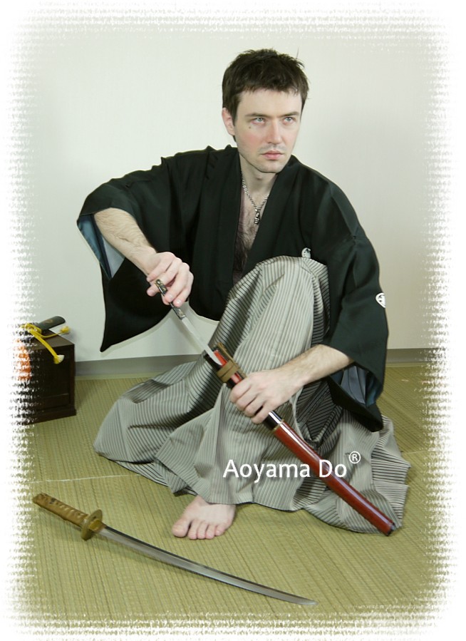 японский меч вакидзаси и кодзука