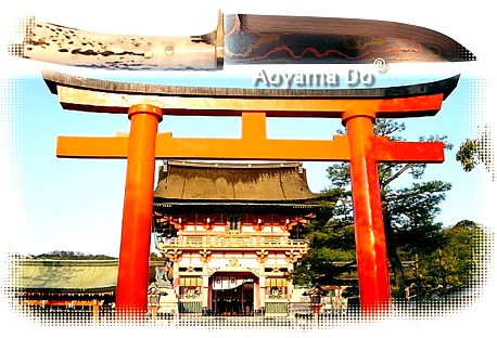 Самурайский нож Инари