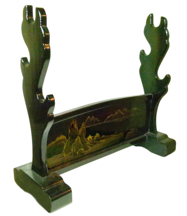 японская страинная подставка для трех мечей