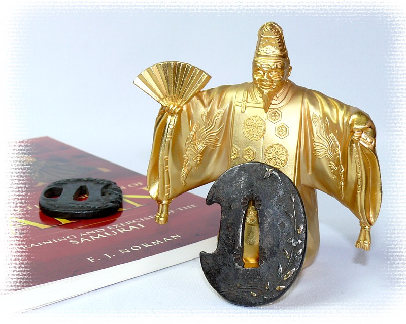 коллекция японских антикварных цуб в интернет-магазине Интериа Японика