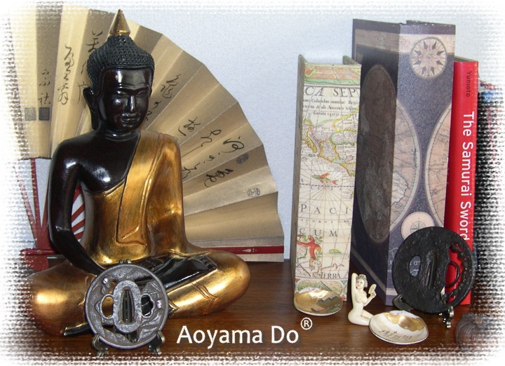 Цуба для японского меча эпохи Эдо.