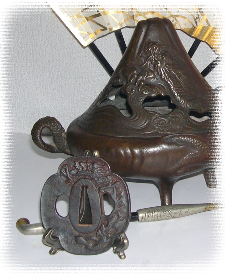 цуба - гарда самурайского меча