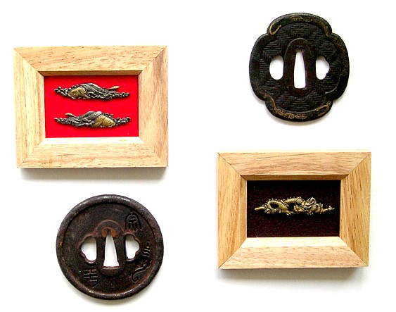 коллекция фитингов для японского меча