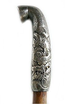 Дракон, гравировка на курительной трубке. Япония, конец 19 в.