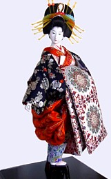 японская интерьерная кукла ОЙРАН, 1980-е гг.