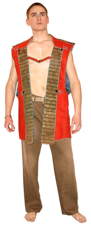 военная одежда самурая  - дзимбаори, эпоха Эдо