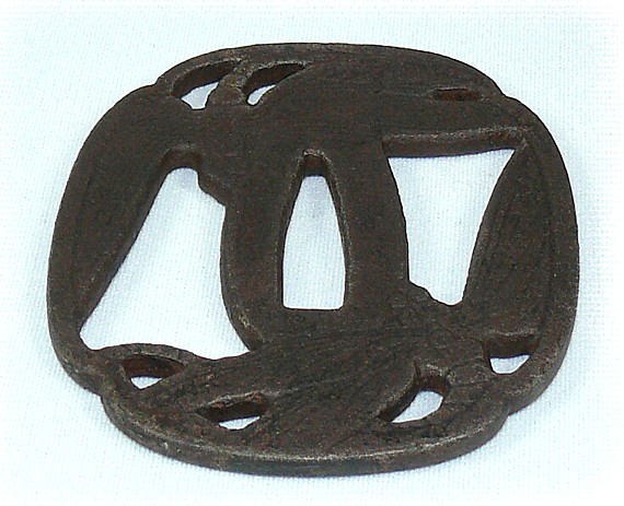 цуба - гарда японского меча катана