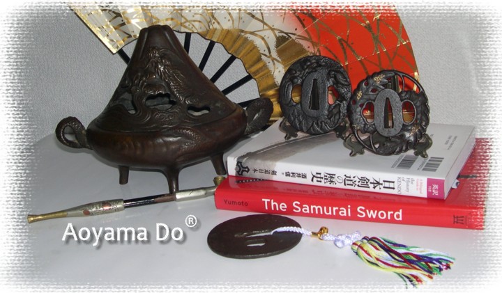 гарда самурайского меча цуба